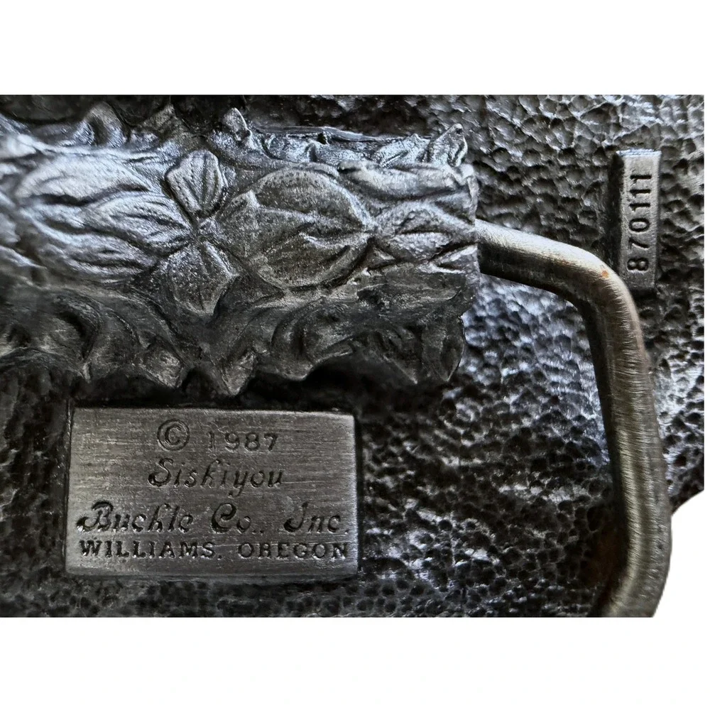 1987 Mount Rushmore Ames Tools Belt Buckle Limited Edition Vintage